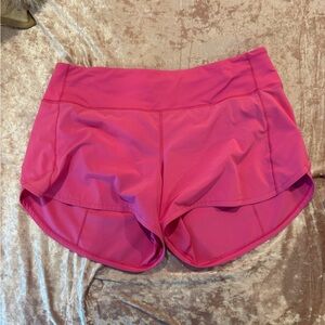 Lululemon pink shorts